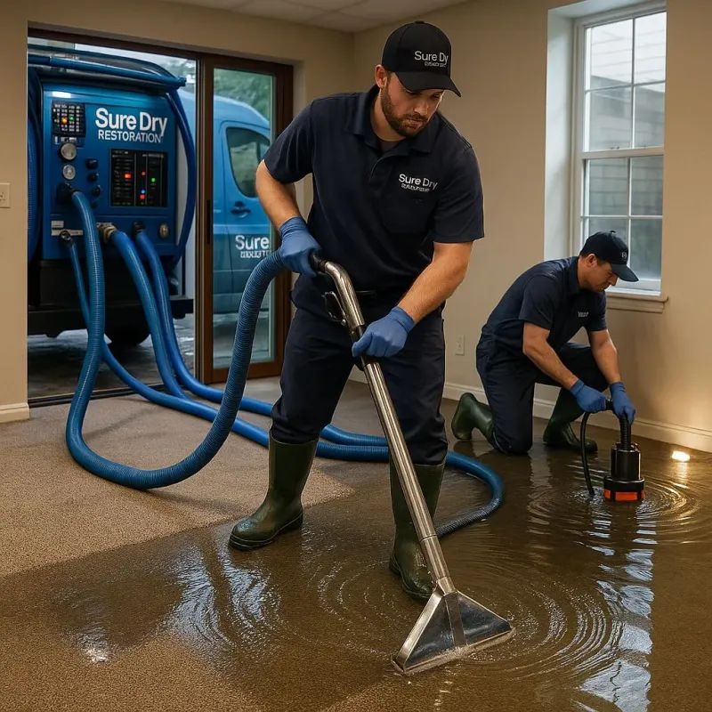 Water Extraction and Removal process in Lake Worth, FL